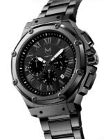 AM1000SS - AMBASSADOR POLISHED TITANIUM / BLACK / SS BAND - Image 2