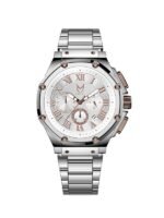 MSTR AM1018SS - AMBASSADOR SILVER SANDBLASTED / SILVER STEEL BAND