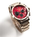 MSTR AM177SS - AMBASSDOR ROSE GOLD / RED / SS BAND - Image 3