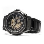 AM302SS - MSTR AMBASSADOR AUTOMATIC BLACK / BLACK / SS BAND NEW - Image 3