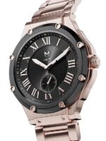 MSTR AU116SS- ULTRA ROSE GOLD / BLACK / SS BAND 37MM - Image 2