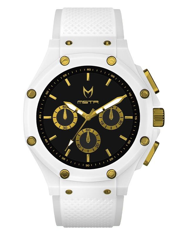 AX117RB-AMBASSADORXWHITE_BLACK_RUBBERBAND MSTR AX117RB - AMBASSADOR X WHITE / BLACK / RUBBER BAND - Image 1
