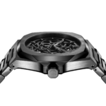 D1 MILANO SKBJ11 GUNMETAL SKELETON BRACELET 41.5MM - Image 3