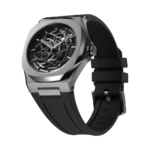 D1 MILANO SKRJ11 GUNMETAL SKELETON RUBBER 41.5MM - Image 2