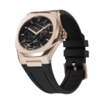 D1 MILANO SKRJ12 ROSE GOLD SKELETON RUBBER 41.5MM - Image 2