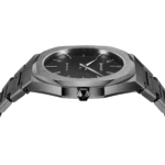 D1 MILANO UTBJ15 GUNMETAL ULTRA THIN BRACELET 40MM - Image 3