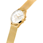 TAYROC ADEN GOLD WHITE / GOLD MESH STRAP 42mm - Image 2