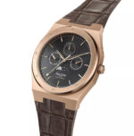 VALUCHI ROSE GOLD BROWN LEATHER - Image 3