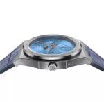 VALUCHI SILVER BLUE LEATHER - 图片 4