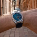 VALUCHI SILVER BLUE LEATHER - 图片 5
