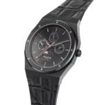 VALUCHI GUNMETAL BLACK LEATHER - Image 3
