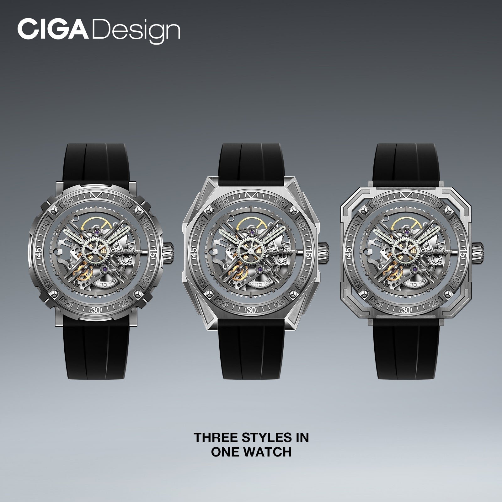 IMG_57722 CIGA Design Mechanical Watch Series M Magician - Image 1