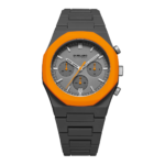 D1 MILANO PHBJ01 POLYCHRONO 40.5MM - ORANGE BLAST