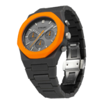D1 MILANO PHBJ01 POLYCHRONO 40.5MM - ORANGE BLAST - Image 2