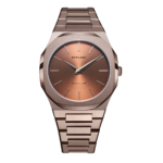 D1 MILANO UTBJ10 CHOCOLATE ULTRA THIN BRACELET 40MM