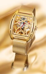 CIGA Design Z-031-SIGO-W35OG Z SERIES GOLD EDITION AUTOMATIC MECHANICAL SKELETON WRISTWATCH - Image 2