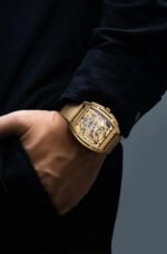 CIGA Design Z-031-SIGO-W35OG Z SERIES GOLD EDITION AUTOMATIC MECHANICAL SKELETON WRISTWATCH - Image 6