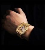 CIGA Design Z-031-SIGO-W35OG Z SERIES GOLD EDITION AUTOMATIC MECHANICAL SKELETON WRISTWATCH - Image 7