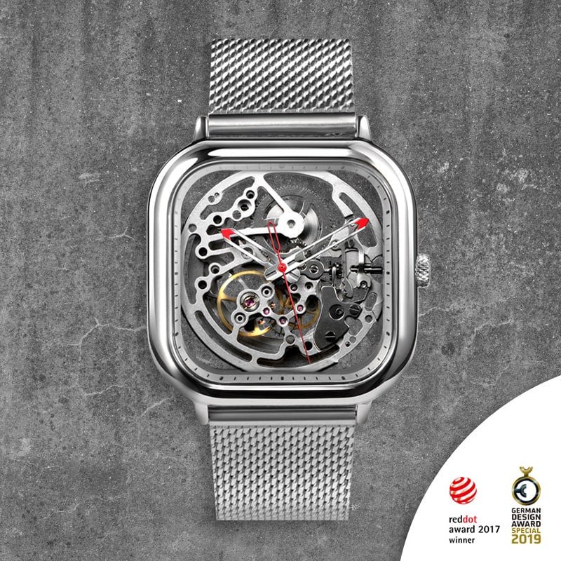 IMG_7219 CIGA Design Z011-SISI-W3 FULL HOLLOW AUTOMATIC MECHANICAL SKELETON WRISTWATCH - Image 1