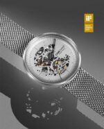 CIGA DESIGN M021-SIS-W13 MICHAEL YOUNG SERIES AUTOMATIC MECHANICAL SKELETON WRISTWATCH - Image 3