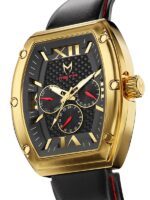 MSTR MJ122LB - MAJOR GOLD / BLACK / LEATHER BAND - Image 2