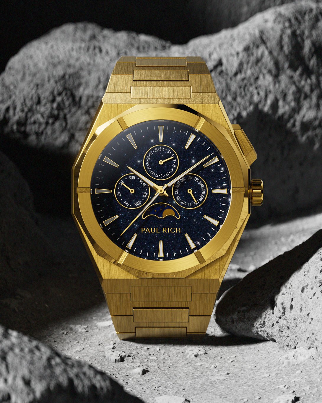 PAUL RICH MOONPHASE STAR DUST II GOLD - Image 2