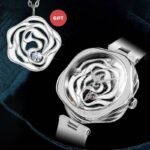 CIGA DESIGN R022-SISI-1 R SERIES DANISH ROSE AUTOMATIC MECHANICAL SKELETON WRISTWATCH. - Image 2