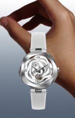 CIGA DESIGN R022-SISI-1 R SERIES DANISH ROSE AUTOMATIC MECHANICAL SKELETON WRISTWATCH. - Image 3