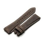 MSTR SB204LB DARK BROWN LEATHER BAND / WHITE STITCH