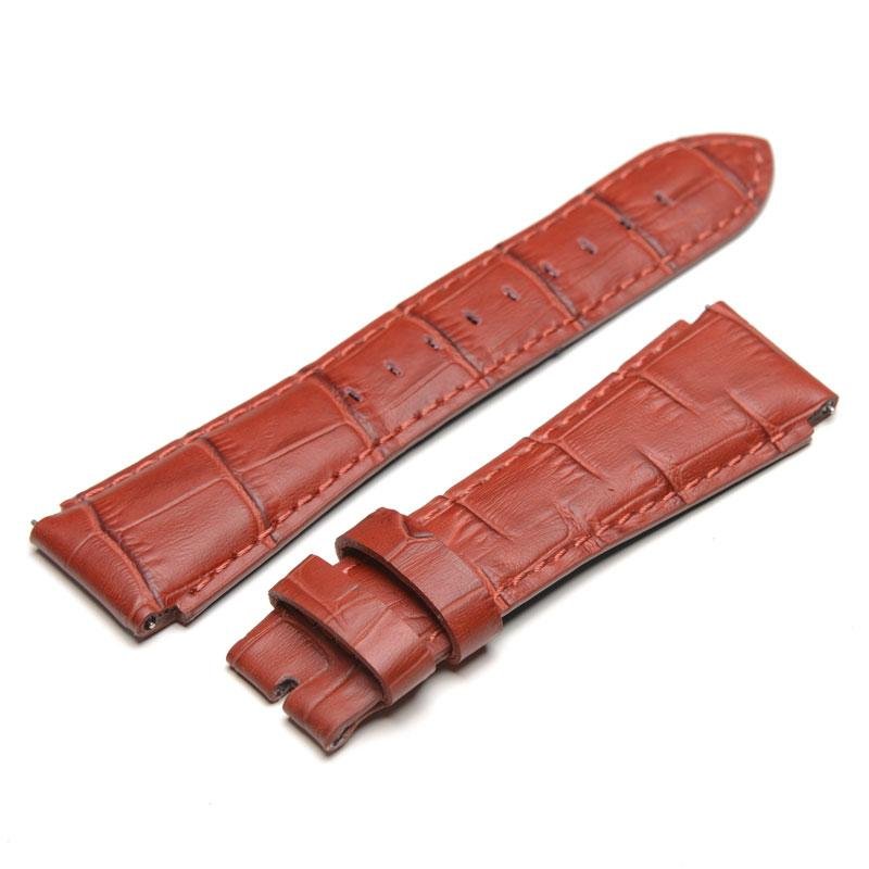 SB220CB SB220CB - MSTR RED CROC STYLE BAND / RED STITCH - Image 1