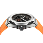 D1 MILANO SKRJ16 SKELETON RUBBER STRAP - SLICE ORANGE - Image 4