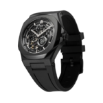 D1 MILANO SKRJ17 JET BLACK SKELETON RUBBER 41.5mm - Image 2