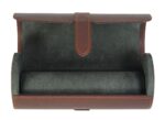 Leather Travel Case Watch Roll SW3502 DBR - Image 5