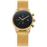 TAYRO TXM090 GOLD BLACK / GOLD MES STRAP 42mm