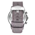TAYROC TXM092 GUNMETAL / LEATHER STRAP 42mm - 图片 3