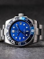 MSTR VO103SS - AUTO VOYAGER SILVER / BLUE / SS BAND - Image 4