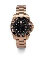 MSTR SVO104SS - VOYAGER ROSE GOLD / BROWN / SS BAND