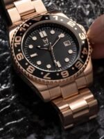 MSTR SVO104SS - VOYAGER ROSE GOLD / BROWN / SS BAND - Image 4