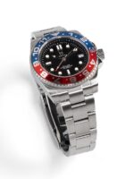 MSTR VO107SS - AUTO VOYAGER SILVER / BLUE & RED / SS BAND - Image 2