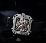 X SERIES X011-SISI-W25BK 316L STAINLESS STEEL AUTOMATIC MECHANICAL SKELETON WRISTWATCH.. - Image 2
