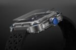 X SERIES X021-TIBU-W25BK TITANIUM AUTOMATIC MECHANICAL SKELETON WRISTWATCH. - Image 4