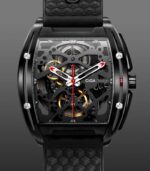 CIGA DESIGN Z031-BLBL-15BK Z SERIES DLC AUTOMATIC MECHANICAL SKELETON WRISTWATCH - Image 2