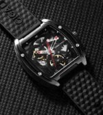 CIGA DESIGN Z031-BLBL-15BK Z SERIES DLC AUTOMATIC MECHANICAL SKELETON WRISTWATCH - Image 8