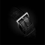CIGA DESIGN Z031-S1P-S CIGA DESIGN GLOSS LEATHER WATCH STRAP QUICK RELEASE BLACK 22MM - Image 2