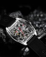 CIGA DESIGN Z031-SISI-W15BK Z-SERIES 316L STAINLESS STEEL AUTOMATIC MECHANICAL SKELETON WRISTWATCH - Image 2