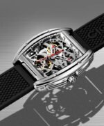 CIGA DESIGN Z031-SISI-W15BK Z-SERIES 316L STAINLESS STEEL AUTOMATIC MECHANICAL SKELETON WRISTWATCH - Image 3