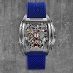 CIGA Design Z031-SISI-W15BU Z-SERIES 316L STAINLESS STEEL AUTOMATIC MECHANICAL SKELETON WRISTWATCH