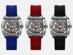 CIGA DESIGN Z031-SISI-W15RE Z-SERIES 316L STAINLESS STEEL AUTOMATIC MECHANICAL SKELETON WRISTWATCH - Image 2