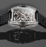 CIGA DESIGN Z031-TITI-W15BK Z-SERIES TITANIUM AUTOMATIC MECHANICAL SKELETON WRISTWATCH - Image 4