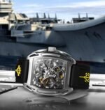 CIGA DESIGN Z031-TITI-W150G AIRCRAFT CARRIER AUTOMATIC MECHANICAL SKELETON WRISTWATCH - Image 3